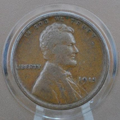 1915 P,D,S Wheat Penny - Choose By Grade and Mint Mark- Wheat Ear Lincoln Cent - Philadelphia Denver San Francisco