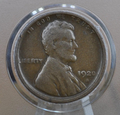 1920 Wheat Penny - VF-AU (Very Fine to About Uncirculated), Choose by Grade - 1920 Wheat Ear Cent 1920 P Penny Wheat Cent 1920