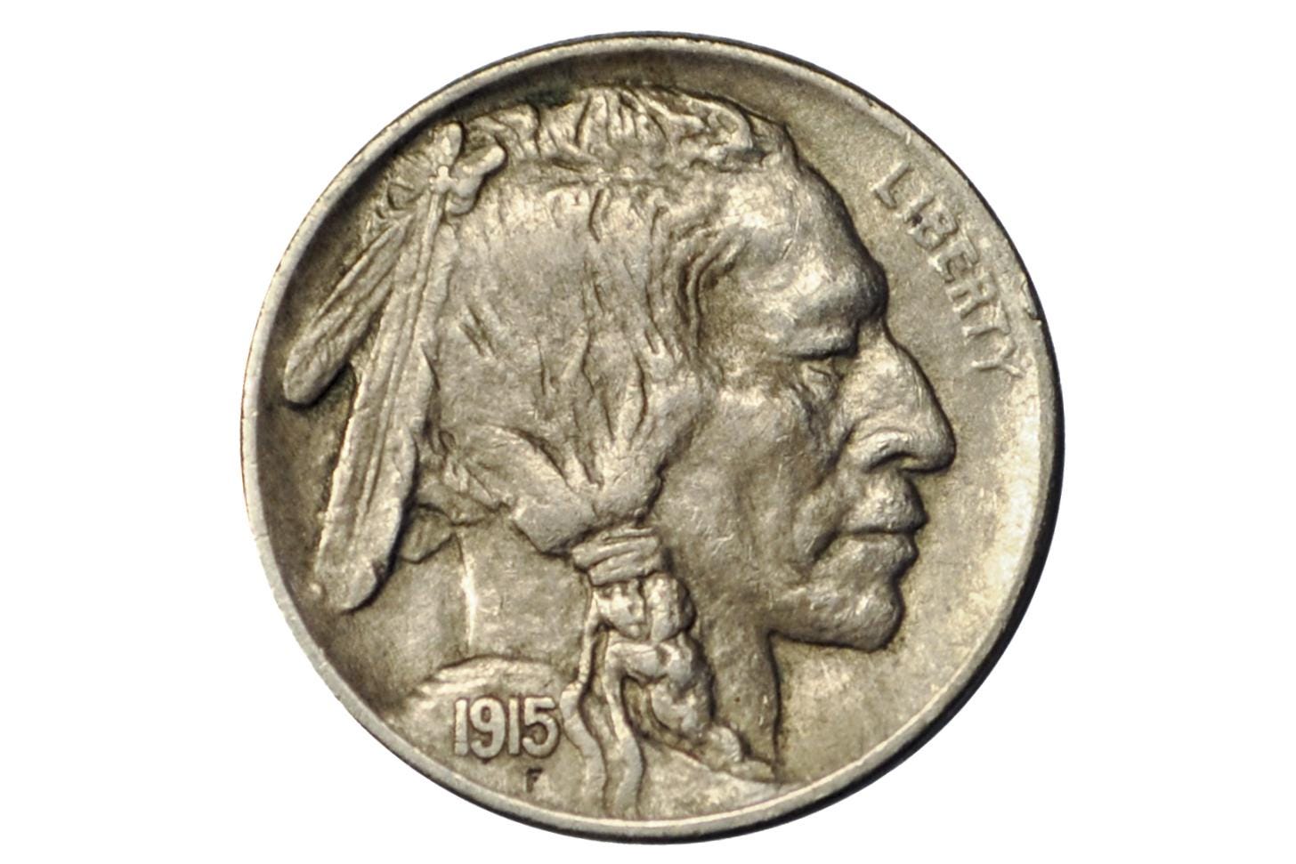 1915 Buffalo Nickel - Choose by Grade / Condition - Philadelphia Mint - 1915 P Nickel Indian Head Nickel 1915 - Vintage US Coin