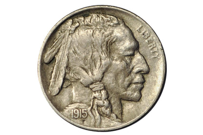 1915 Buffalo Nickel - Choose by Grade / Condition - Philadelphia Mint - 1915 P Nickel Indian Head Nickel 1915 - Vintage US Coin