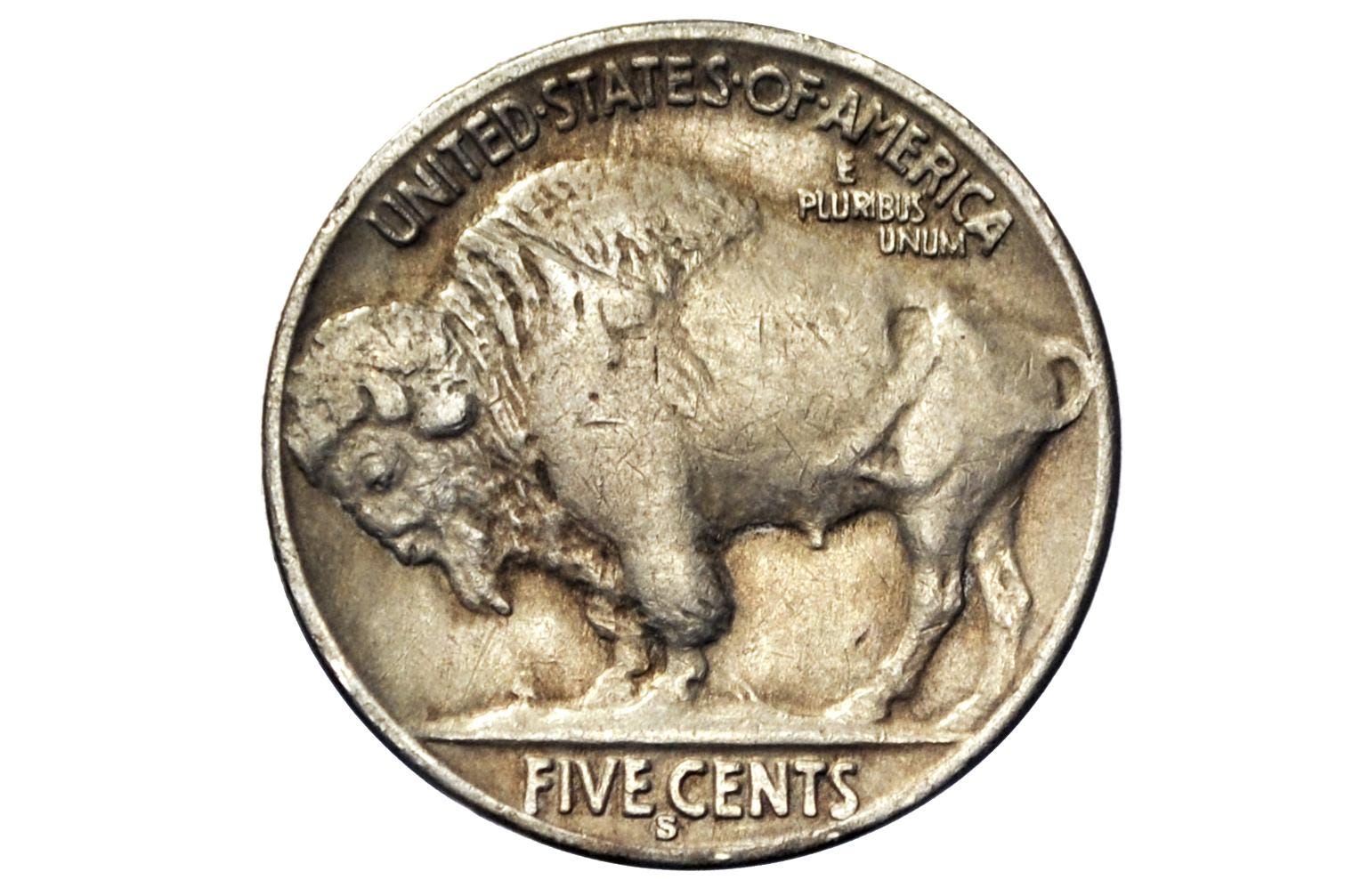 1931-S Buffalo Nickel - VF (Very Fine) Grade / Condition - Semi-Key Date - Excellent Grade - San Francisco Mint - Indian Head Nickel 1931 S
