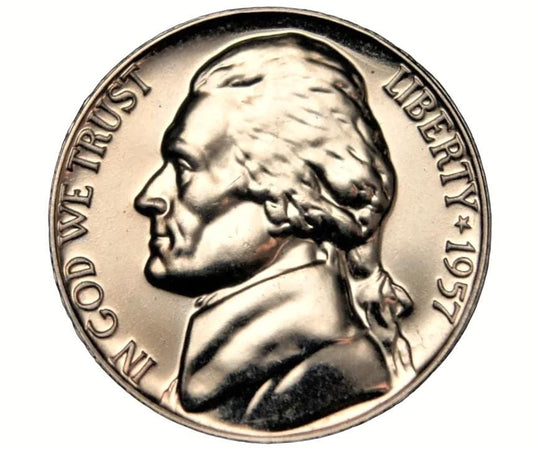 1957 P&D Jefferson Nickel - Choose by Mint and Grade / Condition - 1957 Jefferson Nickel 1957 P 1957 D Nickel