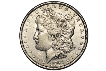 1901 Morgan Silver Dollar - Choose by Grade / Condition - Philadelphia Mint - 1901 P Morgan Silver - 1901 P Morgan Dollar - Great Date