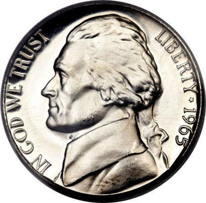 1965 Jefferson Nickel - Gem BU (Uncirculated) or SMS