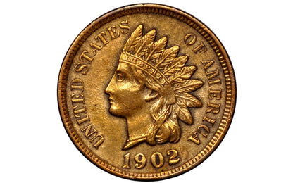 1902 Indian Head Penny - Choose by Grade / Condition - Great Detail - 1902 Indian Head Cent - Cent 1902 Penny