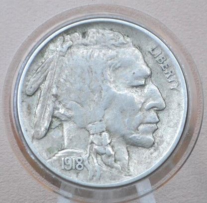 1918-D Buffalo Nickel - Choose by Grade / Condition - Denver Mint - 1918 D Indian Head Nickel 1918 D Buffalo- Buffalo Nickels