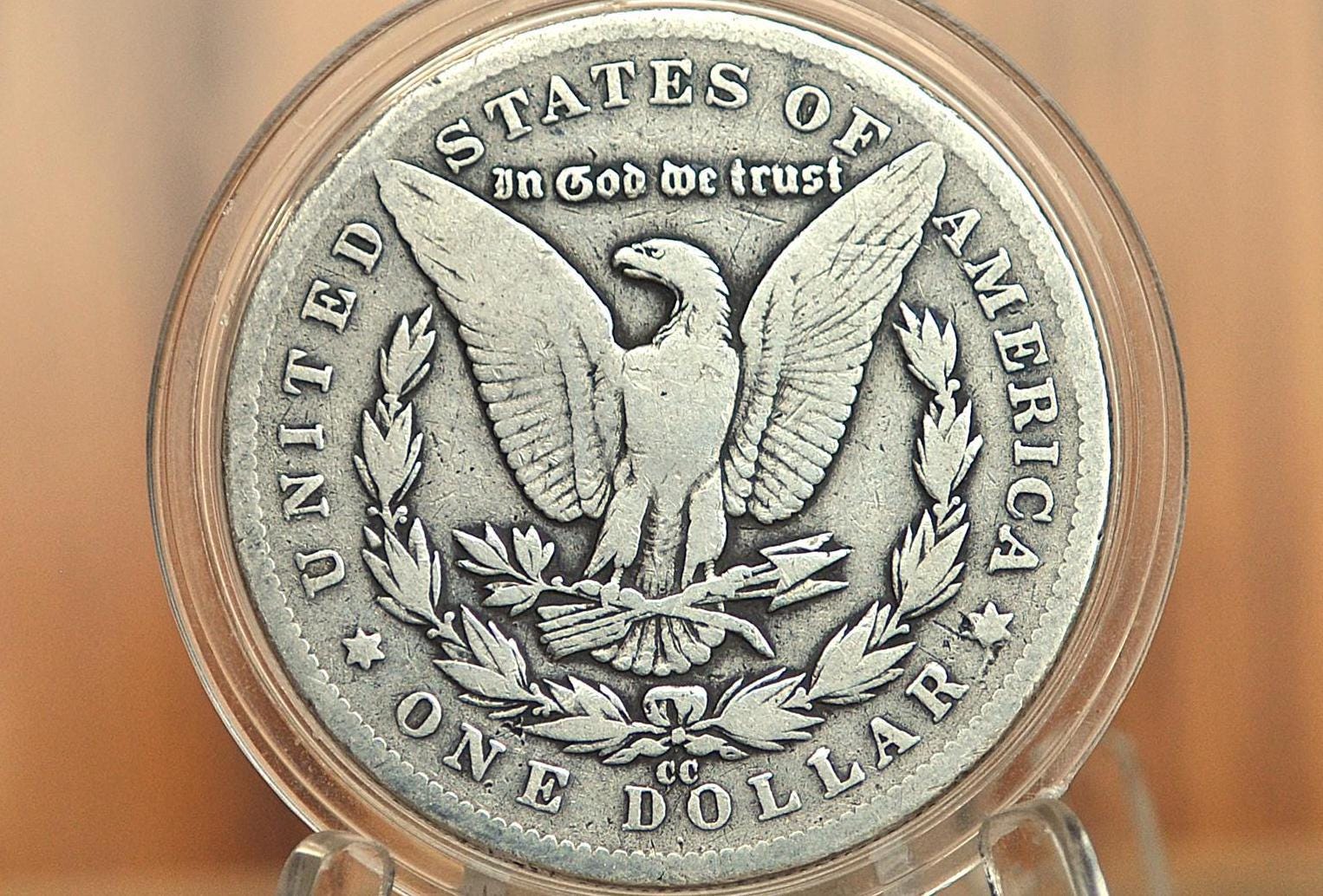 1878 CC Morgan Silver Dollar - G/VG Grade / Condition - Carson City Mint, 1878-CC Morgan Dollar 1878CC Key Date, Affordable 78CC