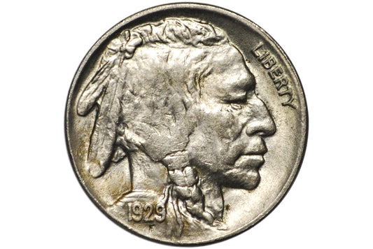 1929 Buffalo Nickel - Choose by Grade - Excellent Date - Philadelphia Mint - 1929 P Nickel Indian Head Nickel 1929 P