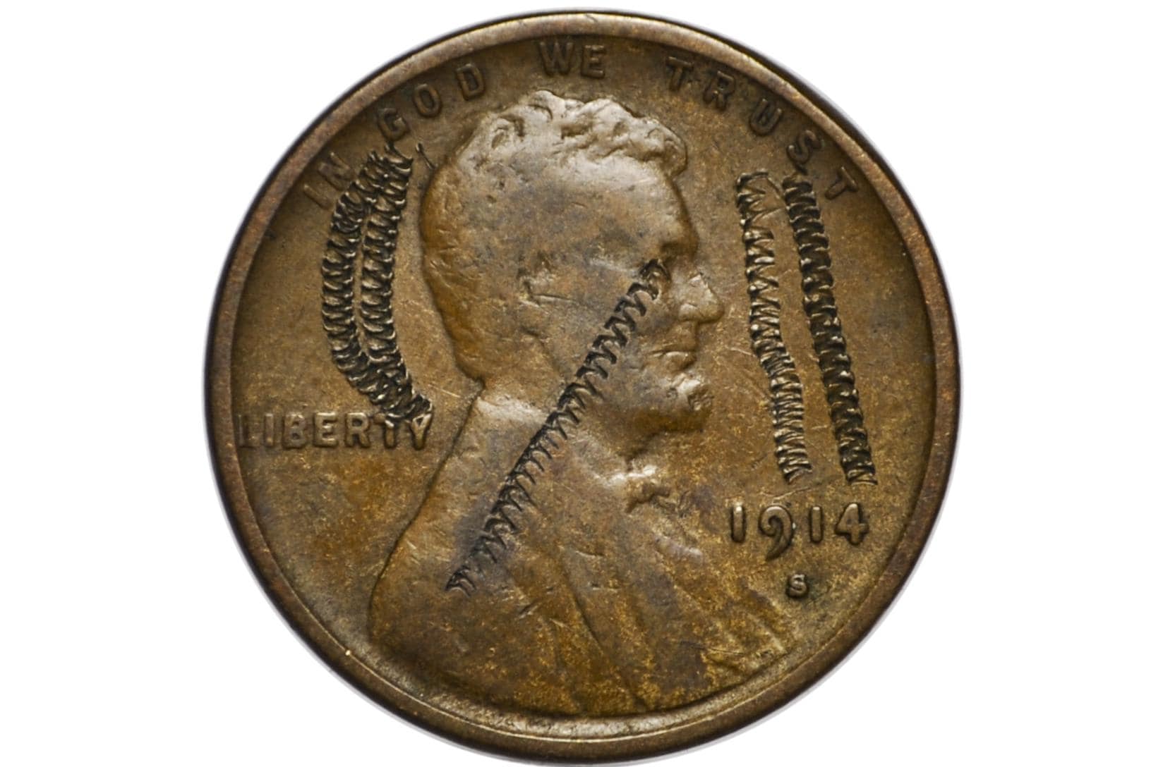 1914 P,S Wheat Penny - Choose by Mint & Grade - Wheat Ear Cent - World War I Era Coin - Lincoln Cent