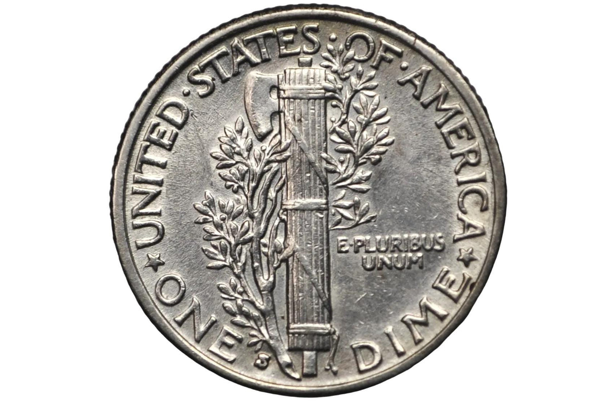 1931-S Mercury Silver Dime - Choose by Grade - San Francisco Mint - Better Date - 1931 S Winged Liberty Head Dime