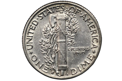 1931-S Mercury Silver Dime - Choose by Grade - San Francisco Mint - Better Date - 1931 S Winged Liberty Head Dime