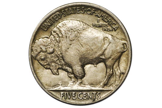 1925 Buffalo Nickel - Choose by Grade - Vintage US Coin - Buffalo Nickels - 1925 US 1925 Indian Head Nickel 1925