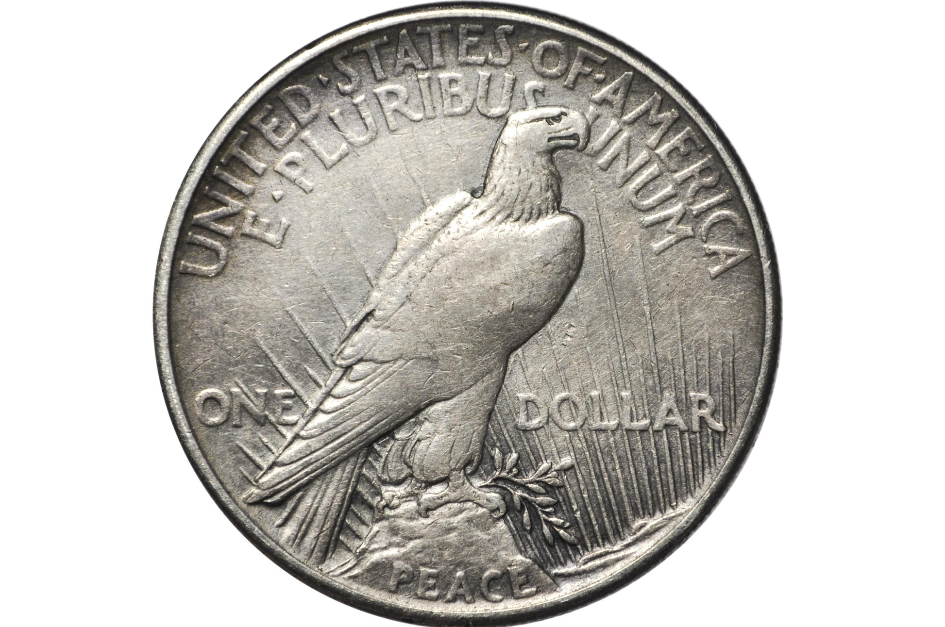 1921 Peace Silver Dollar - XF Grade / Condition 1921 High Relief Peace Dollar Silver - Very High Grade, Rare