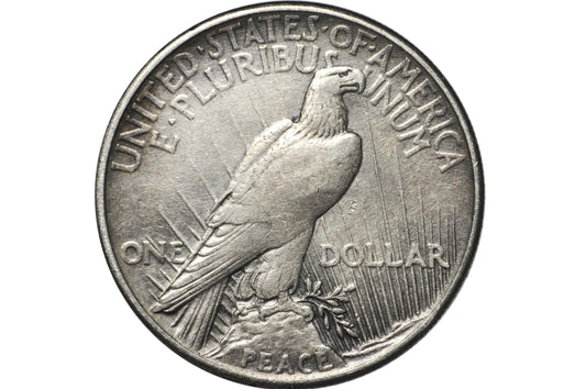 1921 Peace Silver Dollar - XF Grade / Condition 1921 High Relief Peace Dollar Silver - Very High Grade, Rare