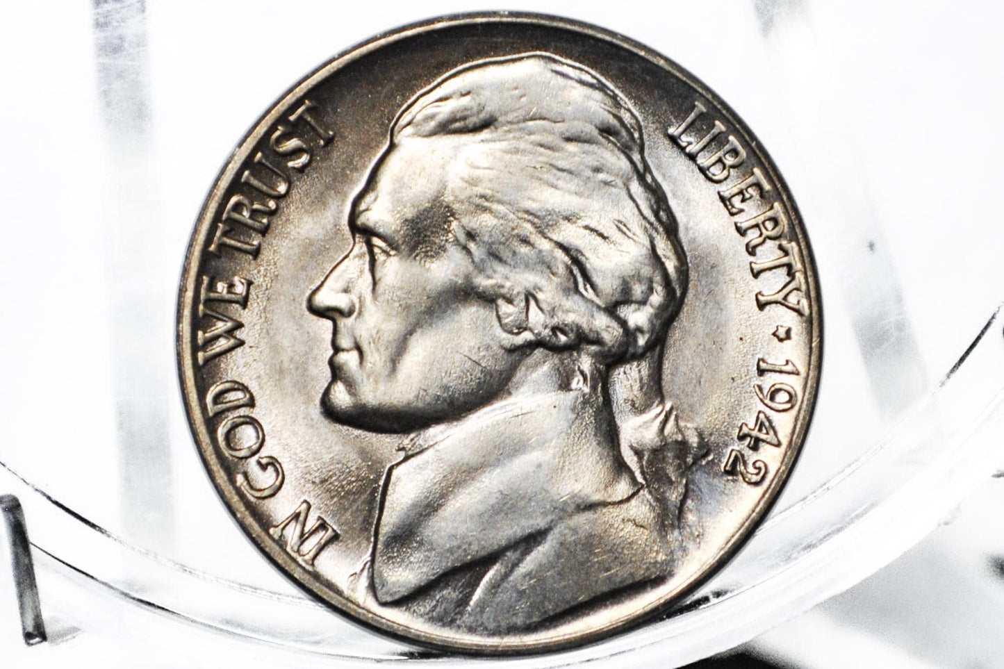 1942 Jefferson Nickel Type 1, P&D Mints - Jefferson Nickel 1942 Type One - Philadelphia and Denver Mints