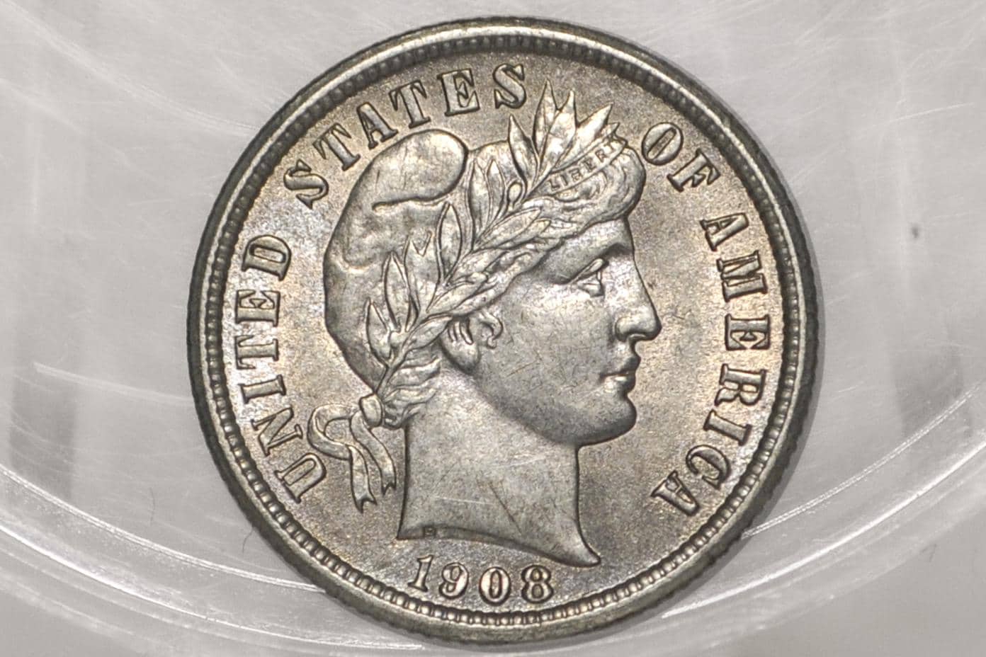 1908 Barber Silver Dime - Choose by Mint & Grade / Condition - 1908 S Barber Dime - 1908 US One Dime