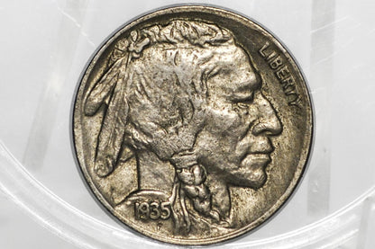 1935-D Buffalo Nickel - Vg-Xf (Very Good To Extremely Fine) Grades; Choose By Grade; Denver Mint - 1935 D Indian Head Nickel 1935 D