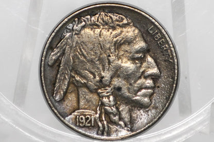 1921 Buffalo Nickel - Choose By Grade / Condition - Philadelphia Mint - 1921 P Indian Head Nickel 1921 P