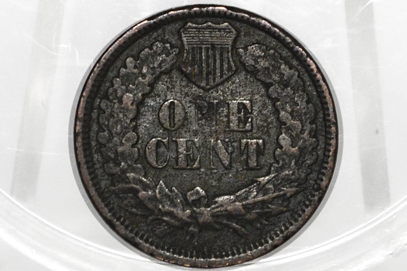 1864-L Indian Head Penny Bronze - Vg Details, Faint L - 1864 L Cent - Bronze Variety L