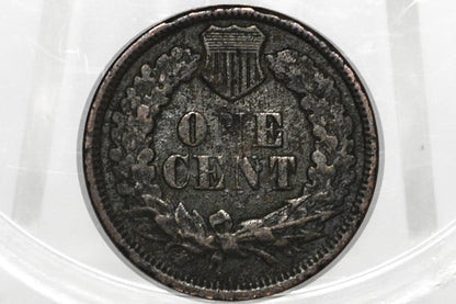 1864-L Indian Head Penny Bronze - Vg Details, Faint L - 1864 L Cent - Bronze Variety L