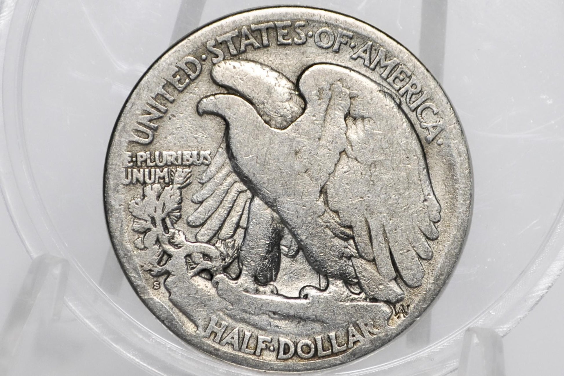 1921-S Walking Liberty Silver Half Dollar - G (Good) -Key Date- San Francisco Mint- 1921 S Wlh - Half Dollar 1921S Liberty Walking Half