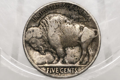 1926-S Buffalo Nickel - Key Date, Rare Coin - San Francisco Mint 1926 Nickel - Low Mintage Date - 1926 S Nickel Indian Head 1926S