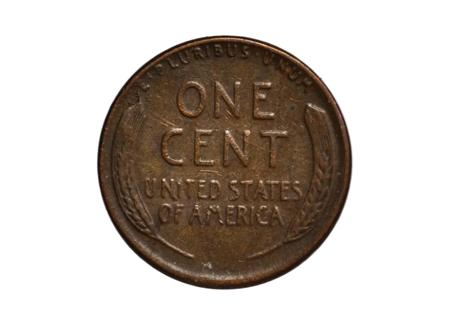1948 Lincoln Wheat Penny Chemistry Experiment Plated Coin - Unique Lincoln Penny Science Experiment Obverse