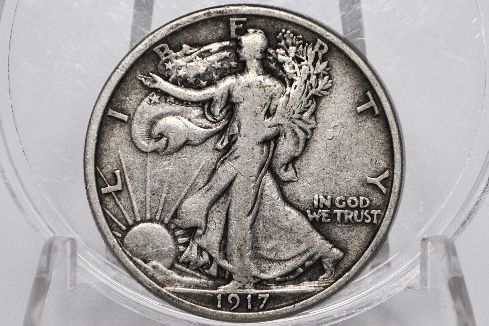 1917 Walking Liberty Silver Half Dollar - Choose by Grade - Philadelphia Mint - 1917-P Walking Liberty Half Dollar - 1917 P Half Dollar