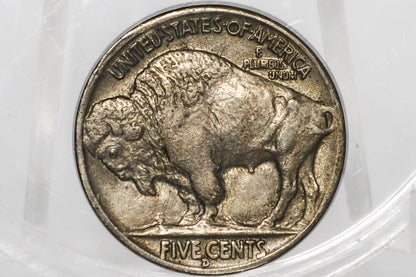 1935-D Buffalo Nickel - Vg-Xf (Very Good To Extremely Fine) Grades; Choose By Grade; Denver Mint - 1935 D Indian Head Nickel 1935 D