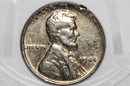 1944 Wheat Penny Weird Color - WWII Era 1944 US Cent - WW2 Wheat Penny - 1944 Wheat Back Lincoln Penny