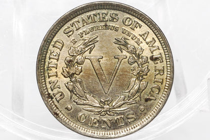 1910 V Nickel - 1910 Liberty Head Nickel - Choose by Grade / Condition - Liberty Nickel - Collectible, Great for Jewelry