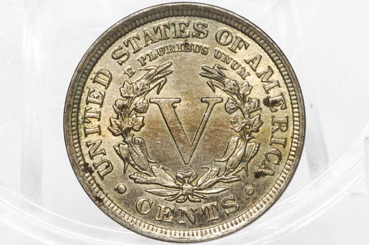 1910 V Nickel - 1910 Liberty Head Nickel - Choose by Grade / Condition - Liberty Nickel - Collectible, Great for Jewelry