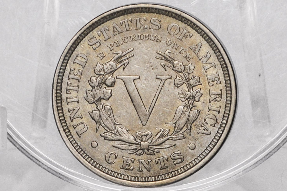 1899 Liberty Head V Nickel - Choose by Grade - Liberty Head Nickel 1899 - "V" back design
