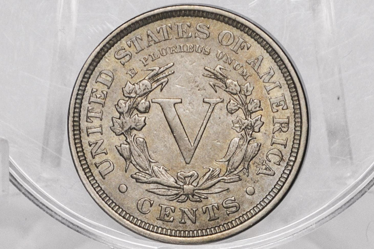 1899 Liberty Head V Nickel - Choose by Grade - Liberty Head Nickel 1899 - "V" back design