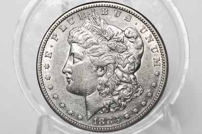 1883-S Morgan Silver Dollar - Choose by Grade / Condition - San Francisco Mint - 1883 S Morgan Dollar - Better Date & Mint