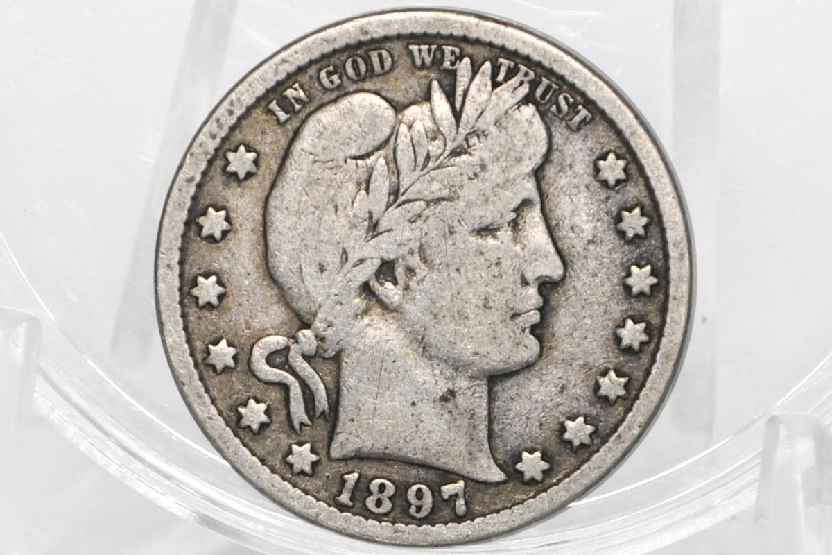 1892-1916 Barber Silver Quarters - Choose by Date & Grade - Various Mints - Barber Quarters Liberty Head Quarters
