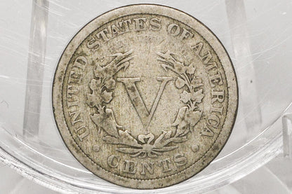1895 Liberty Head Nickel - 1895 V Nickel - Philadelphia Mint