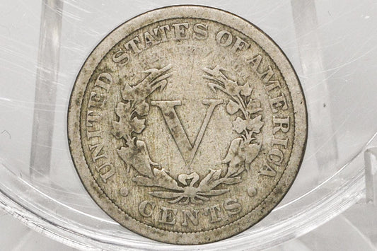 1895 Liberty Head Nickel - 1895 V Nickel - Philadelphia Mint