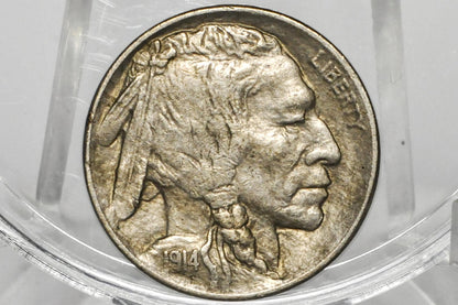 1914 Buffalo Nickel - Choose by Grade - Philadelphia Mint - 1914 P Nickel Indian Head Nickel 1914 Better Date