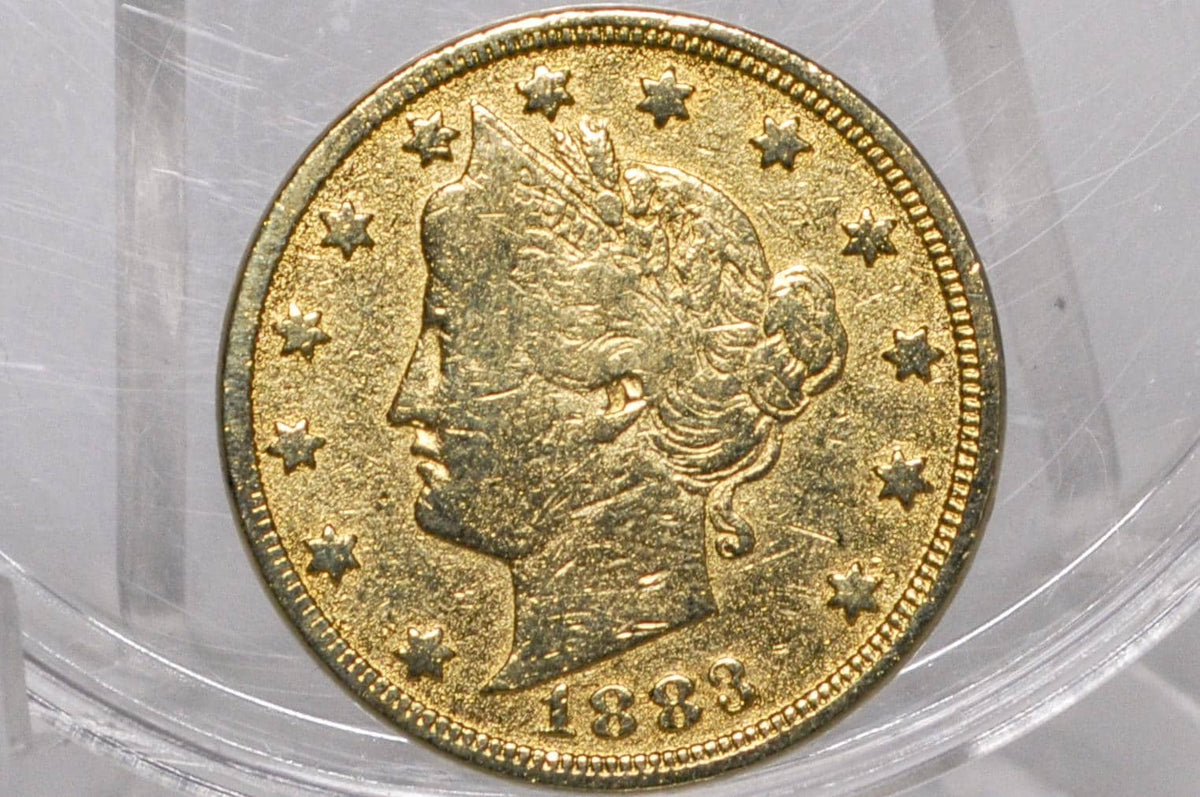 1883 Liberty Head V Nickel - Without Cents - Choose by Grade / Condition - 1883 V Nickel - First Year Produced