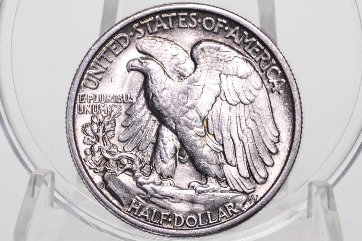 1946-S Walking Liberty Silver Half Dollar - Choose by Grade - San Francisco Mint - WWII Era Coin - 1946S / 1946 S WLh