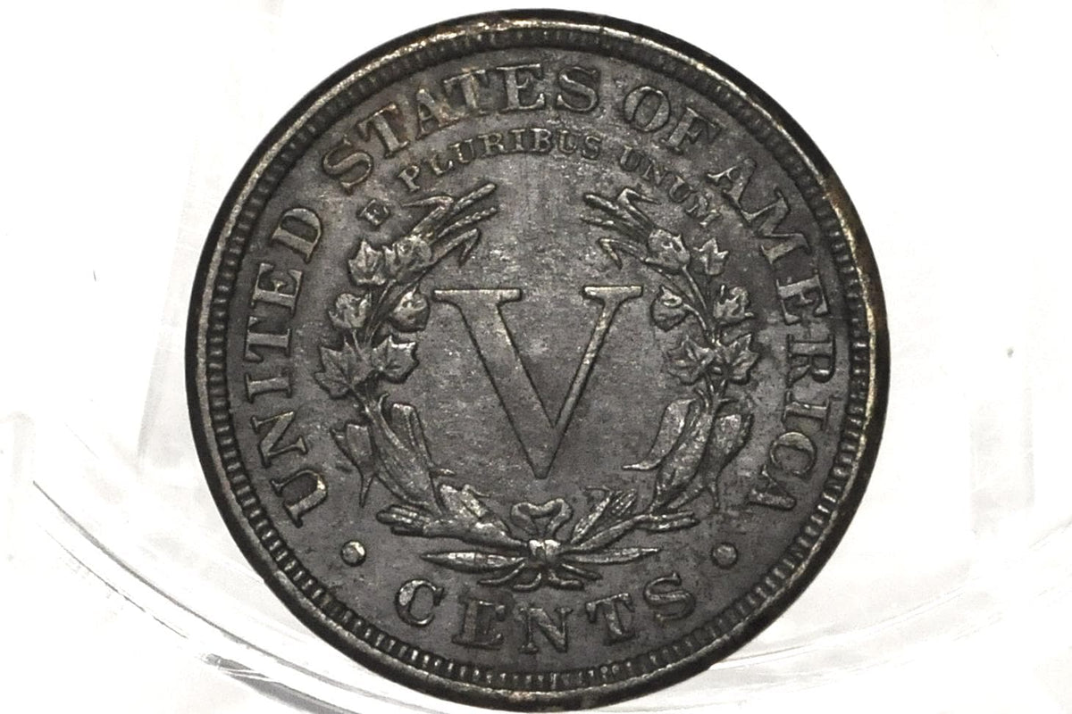 1883 V Nickel WITH Cents - Rarer Variety 1883 V Nickel W/Cents - First Year - Choose By Grade / Condition - 1883 Liberty Head Nickel