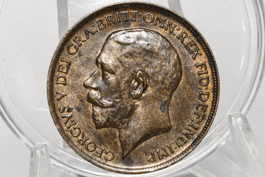 1911 Great Britain One Penny - Choose by Grade / Coin - UK Penny 1911 - Higher Grades