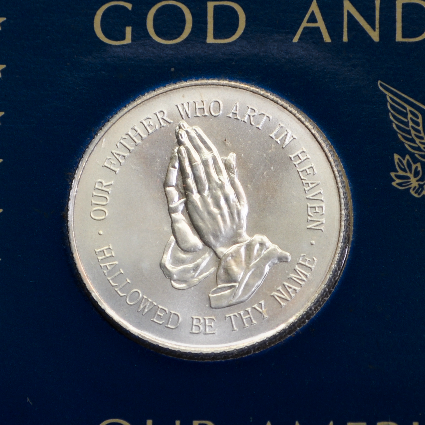 Vintage God and Country Our American Heritage Medallions - Freedom Foundations at Valley Force God/Country American Heritage Set