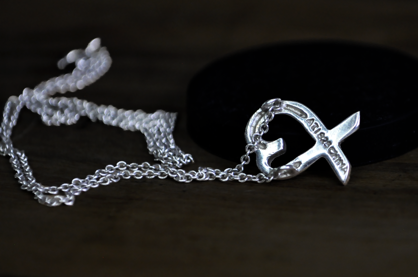 ATI Stamped Sterling Silver 925 Heart Necklace and Earring Set - Sterling Silver Loving Heart Style Necklace and Stud Earrings