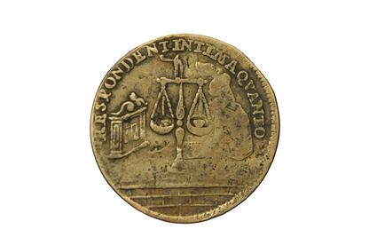 German Rechenpfennig Counter Token By Heinrich Bonhorst - Antique German Accounting Token