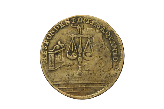 German Rechenpfennig Counter Token By Heinrich Bonhorst - Antique German Accounting Token
