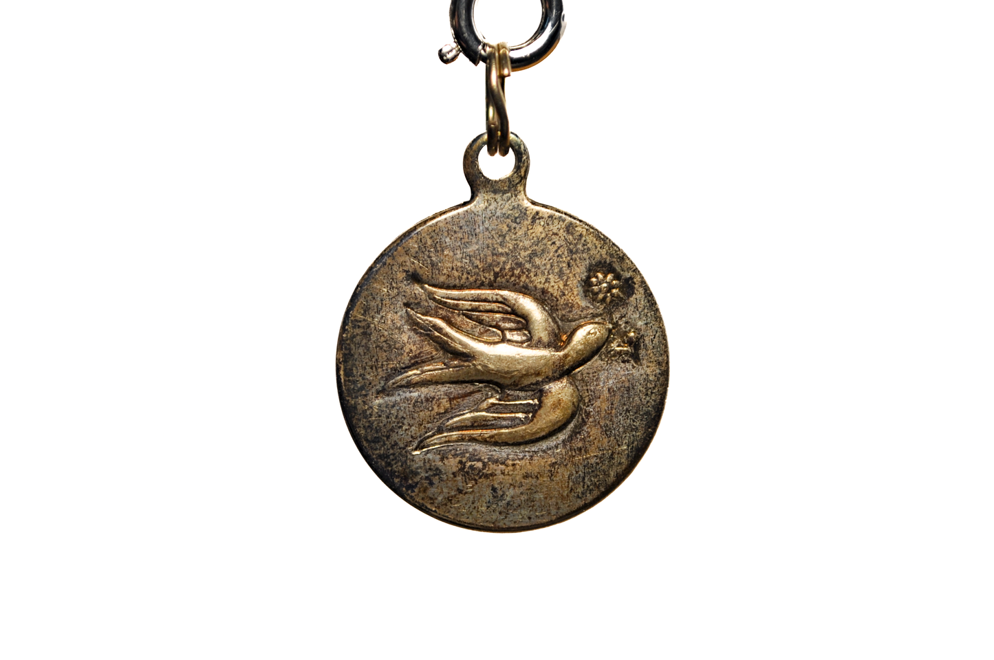 Vintage Towle Silversmiths Charm First Day of Christmas - Partridge in a Pear Tree Vintage Towle Silversmiths Charm