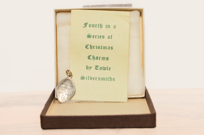 Vintage Towle Silversmiths Charm Fourth Day of Christmas - Four Calling Birds Vintage Towle Silversmiths Charm