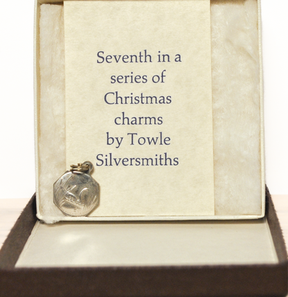 Vintage Towle Silversmiths Charm Seventh Day of Christmas - Seven Swans a-Swimming Vintage Towle Silversmiths Charm
